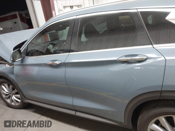 2022 Infiniti QX50 Essential with VIN 3PCAJ5CB6NF121488, listed as a IAAI auction lot 42043828 with 17,762 mi miles and . Bid and sale history available at DreamBid. Image 15.