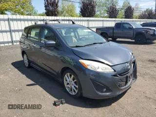 2012 Mazda 5 Grand Touring with VIN JM1CW2DLXC0121134, listed as a Copart auction lot 56539825 with 130,962 mi miles and Salvage title. Bid and sale history available at DreamBid. Image 4.