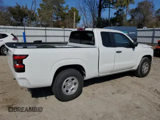 2024 Nissan Frontier S with VIN 1N6ED1CL4RN654812, listed as a Copart auction lot 48119115 with 9,110 mi miles and Salvage Title. Bid and sale history available at DreamBid. Image 3.