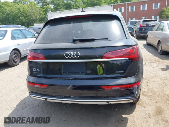 2023 Audi Q5 Premium with VIN WA1ABAFY2P2001869, listed as a IAAI auction lot 42401337 with 25,256 mi miles and . Bid and sale history available at DreamBid. Image 16.