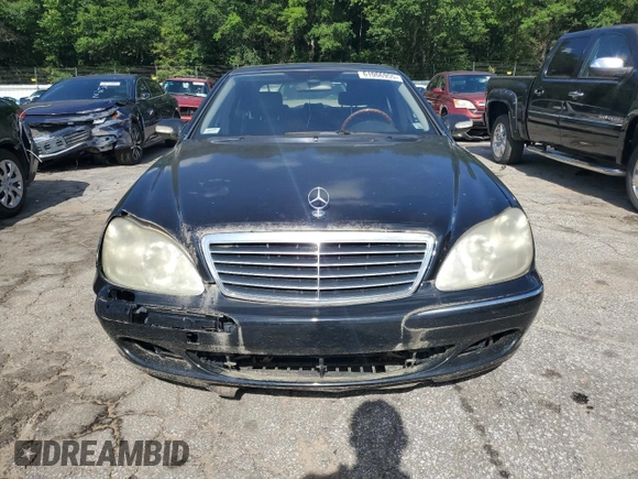 2004 Mercedes-Benz S 430 z VIN WDBNG70J14A419850, wystawiony jako Copart lot #61066955 z przebiegiem Nie podano mil oraz Czysty tytuł • Clean title. Historia ofert i sprzedaży dostępna na DreamBid. Obrazek 5.
