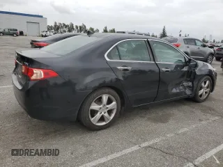 2012 Acura TSX Tech Pkg with VIN JH4CU2F68CC004128, listed as a Copart auction lot 53658495 with 161,851 mi miles and Salvage Title. Bid and sale history available at carsss.com. Image 3.