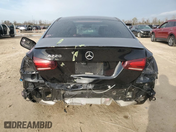 2019 Mercedes-Benz A 220 with VIN WDD3G4EB2KW024607, listed as a Copart auction lot 46878555 with 31,550 mi miles and Salvage Title. Bid and sale history available at DreamBid. Image 6.