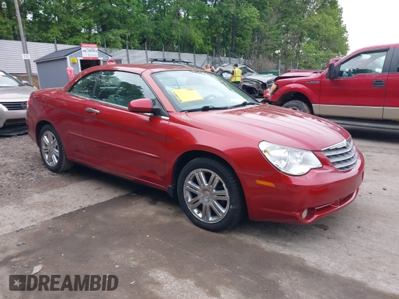 2008 Chrysler Sebring Limited with VIN 1C3LC65M48N168231, listed as a IAAI auction lot 42342676 with 68,775 mi miles and . Bid and sale history available at DreamBid. Image 1.