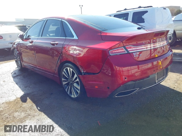 2018 Lincoln MKZ Reserve with VIN 3LN6L5E96JR620757, listed as a IAAI auction lot 41774822 with 71,645 mi miles. Bid and sale history available at carsss.com. Image 3.