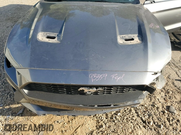 2022 Ford Mustang EcoBoost with VIN 1FATP8UH6N5107447, listed as a Copart auction lot 53329815 with 35,528 mi miles and Salvage title. Bid and sale history available at DreamBid. Image 11.