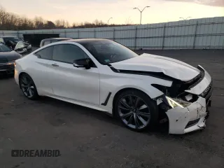 2017 Infiniti Q60 Premium with VIN JN1EV7EL3HM554479, listed as a Copart auction lot 69899462 with 63,034 mi miles and . Bid and sale history available at carsss.com. Image 4.