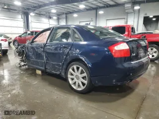 2005 Audi A4 1.8T with VIN WAUJC68E75A043439, listed as a Copart auction lot 72220904 with 152,747 mi miles and Non Repairable. Bid and sale history available at carsss.com. Image 2.
