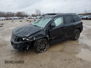 2016 Jeep Compass Sport with VIN 1C4NJCBB7GD785834, listed as a Copart auction lot 47480555 with Not provided miles and Salvage title. Bid and sale history available at DreamBid. Image 1.