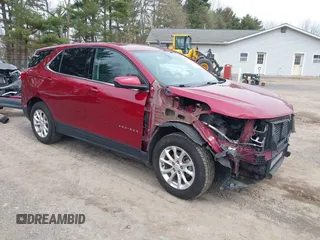 2018 Chevrolet Equinox LT with VIN 2GNAXSEV3J6183071, listed as a IAAI auction lot 42006145 with 113,683 mi miles. Bid and sale history available at carsss.com. Image 1.