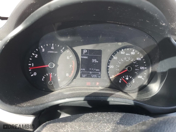2020 Kia Rio 5-Door S with VIN 3KPA25ADXLE309161, listed as a Copart auction lot 86760204 with 72,051 mi miles and Salvage Title. Bid and sale history available at carsss.com. Image 9.