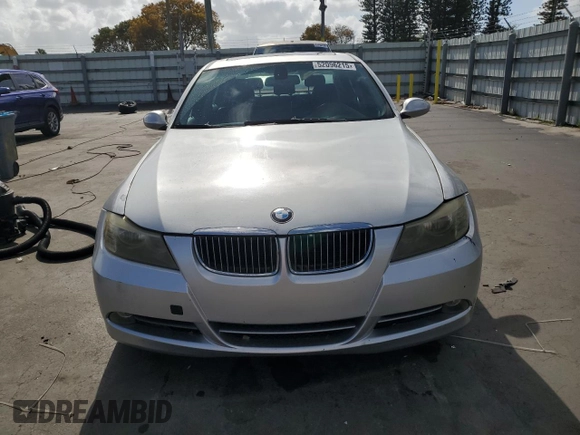 2006 BMW 3 Series 325i with VIN WBAVB13546PT16625, listed as a Copart auction lot 52096215 with 175,383 mi miles and Salvage Title. Bid and sale history available at carsss.com. Image 5.