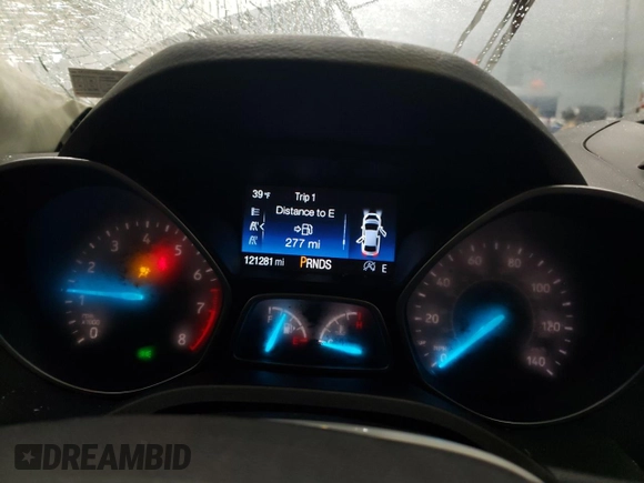 2018 Ford Escape SE with VIN 1FMCU9GD7JUA25403, listed as a Copart auction lot 87158814 with 121,281 mi miles and Salvage Title. Bid and sale history available at carsss.com. Image 9.