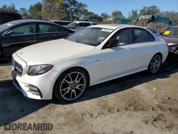 2017 Mercedes-Benz E-Class AMG E 43 with VIN WDDZF6EB9HA268771, listed as a Copart auction lot 75073624 with 161,080 mi miles and Clean Title. Bid and sale history available at carsss.com. Image 1.