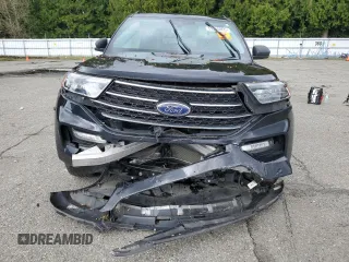 2020 Ford Explorer XLT with VIN 1FMSK8DHXLGC39354, listed as a Copart auction lot 51345865 with Not Provided miles and Salvage Title. Bid and sale history available at DreamBid. Image 5.