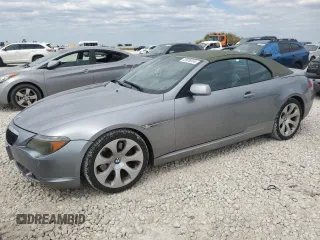 2004 BMW 6 Series 645Ci with VIN WBAEK73434B321139, listed as a Copart auction lot 70976914 with 122,418 mi miles and Clean Title. Bid and sale history available at carsss.com. Image 1.