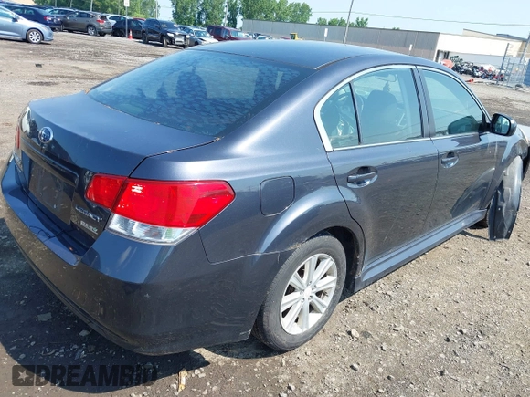 2011 Subaru Legacy Prem with VIN 4S3BMBB61B3225135, listed as a IAAI auction lot 42648071 with 171,329 mi miles and . Bid and sale history available at DreamBid. Image 4.