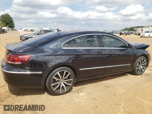 2015 Volkswagen CC Lux with VIN WVWRN7AN5FE819321, listed as a Copart auction lot 72466104 with 143,648 mi miles and Salvage Title. Bid and sale history available at carsss.com. Image 3.