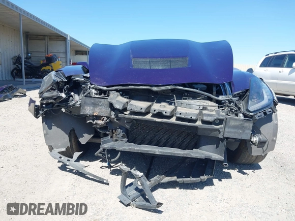 2017 Chevrolet Corvette 1LT with VIN 1G1YB2D79H5123853, listed as a IAAI auction lot 42311996 with 66,812 mi miles and . Bid and sale history available at DreamBid. Image 6.