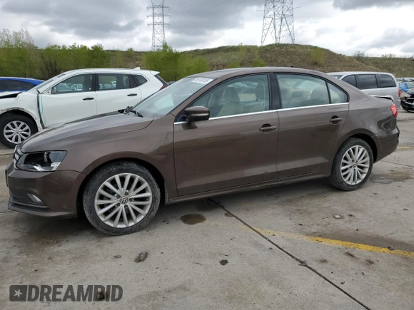 2015 Volkswagen Jetta SE with VIN 3VWD17AJ0FM239520, listed as a Copart auction lot 56109755 with 56,706 mi miles and Non repairable. Bid and sale history available at DreamBid. Image 1.