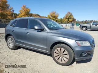 2013 Audi Q5 with VIN WA1C8BFPXDA022992, listed as a Copart auction lot 77080484 with 116,451 mi miles and Salvage title. Bid and sale history available at DreamBid. Image 4.