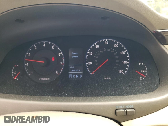 2010 Hyundai Azera GLS z VIN KMHFC4DD4AA513796, wystawiony jako Copart lot #59782965 z przebiegiem 56 958 mil mil oraz Szkoda całkowita • Salvage title. Historia ofert i sprzedaży dostępna na DreamBid. Obrazek 9.