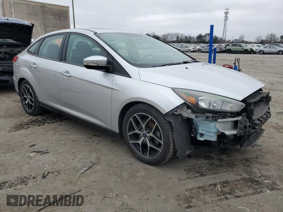 2017 Ford Focus SEL with VIN 1FADP3H23HL224836, listed as a Copart auction lot 48696465 with 137,285 mi miles and Salvage Title. Bid and sale history available at carsss.com. Image 4.