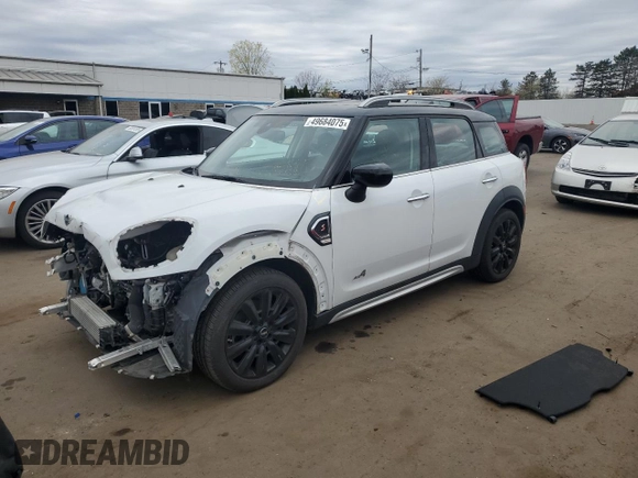2020 MINI Countryman Cooper S with VIN WMZYX1C03L3L28144, listed as a Copart auction lot 49684075 with 36,320 mi miles and Salvage title. Bid and sale history available at DreamBid. Image 1.