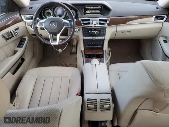 2014 Mercedes-Benz E 550 Sport with VIN WDDHF9BB5EB073256, listed as a Copart auction lot 44278285 with 55,389 mi miles and Salvage Title. Bid and sale history available at DreamBid. Image 8.