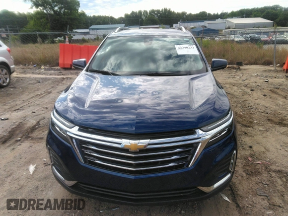 2022 Chevrolet Equinox Premier z VIN 3GNAXNEV1NS182042, wystawiony jako IAAI lot #42340232 z przebiegiem 26 052 mil mil oraz . Historia ofert i sprzedaży dostępna na DreamBid. Obrazek 12.