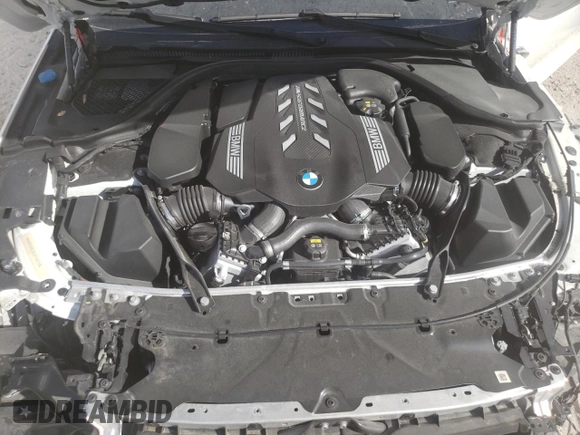 2020 BMW 8 Series M850i with VIN WBAGV8C06LBP49076, listed as a Copart auction lot 78481914 with 55,276 mi miles and Salvage Title. Bid and sale history available at DreamBid. Image 11.
