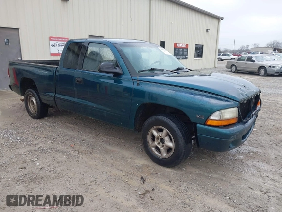 1997 Dodge Dakota with VIN 1B7GL23X8VS130176, listed as a IAAI auction lot 41808664 with 161,552 mi miles. Bid and sale history available at carsss.com. Image 1.