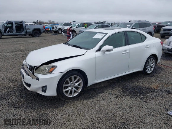 2012 Lexus IS 250 with VIN JTHCF5C24C5053845, listed as a IAAI auction lot 41738342 with 137,249 mi miles and . Bid and sale history available at DreamBid. Image 17.