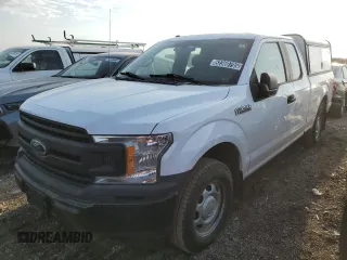 2018 Ford F-150 XL with VIN 1FTEX1CB4JKF05971, listed as a Copart auction lot 52360795 with 124,920 mi miles and Clean Title. Bid and sale history available at carsss.com. Image 1.