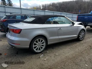 2016 Audi A3 2.0T Premium with VIN WAU78LFF9G1077441, listed as a Copart auction lot 81999203 with 25,401 mi miles. Bid and sale history available at carsss.com. Image 3.