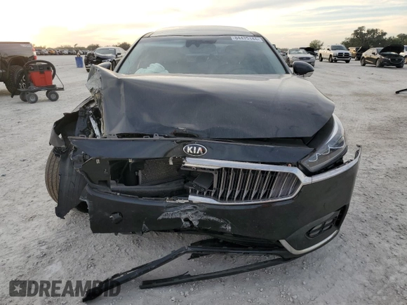 2017 Kia Cadenza Limited with VIN KNALC4J18H5069923, listed as a Copart auction lot 84475144 with 36,157 mi miles and Salvage Title. Bid and sale history available at carsss.com. Image 5.