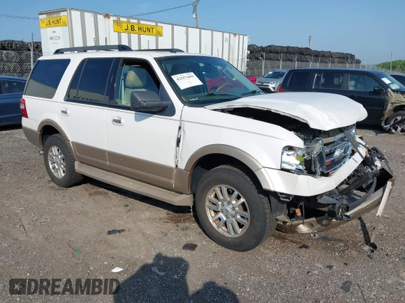 2012 Ford Expedition XLT with VIN 1FMJU1J53CEF10760, listed as a IAAI auction lot 42557609 with 81,996 mi miles and . Bid and sale history available at DreamBid. Image 1.