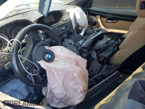2009 BMW 3 Series M3 with VIN WBSWL93569P331823, listed as a Copart auction lot 59435484 with 0 mi miles and Salvage Title. Bid and sale history available at carsss.com. Image 7.