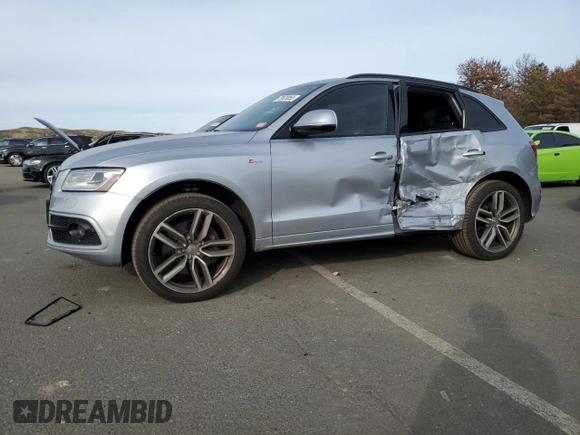 2015 Audi SQ5 Premium Plus with VIN WA1CGAFP8FA119608, listed as a Copart auction lot 75523853 with 91,171 mi miles. Bid and sale history available at carsss.com. Image 1.