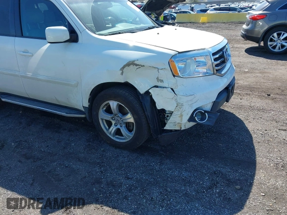 2012 Honda Pilot EX-L with VIN 5FNYF4H54CB041911, listed as a IAAI auction lot 41968540 with 124,646 mi miles and . Bid and sale history available at DreamBid. Image 6.