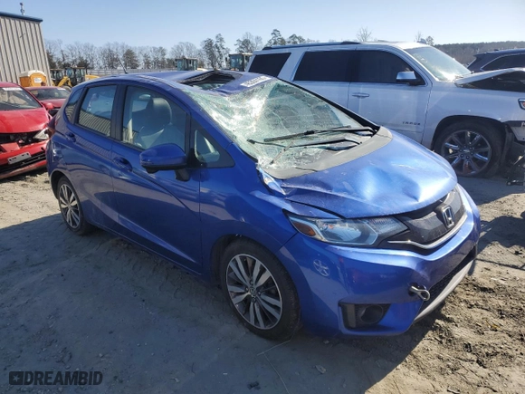 2015 Honda Fit EX-L with VIN 3HGGK5H8XFM730571, listed as a Copart auction lot 46304165 with 265,896 mi miles and Salvage Title. Bid and sale history available at carsss.com. Image 4.