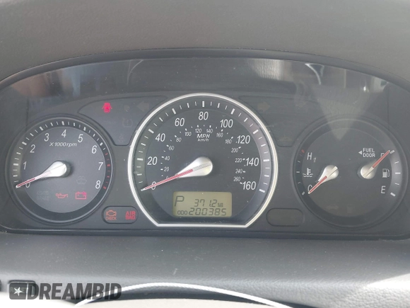 2006 Hyundai Sonata GLS with VIN 5NPEU46F66H105456, listed as a IAAI auction lot 42055368 with 200,385 mi miles and . Bid and sale history available at DreamBid. Image 7.
