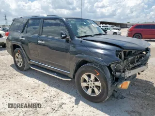 2013 Toyota 4Runner SR5 with VIN JTEZU5JR6D5054803, listed as a Copart auction lot 61860975 with 301,828 mi miles and Salvage title. Bid and sale history available at DreamBid. Image 4.