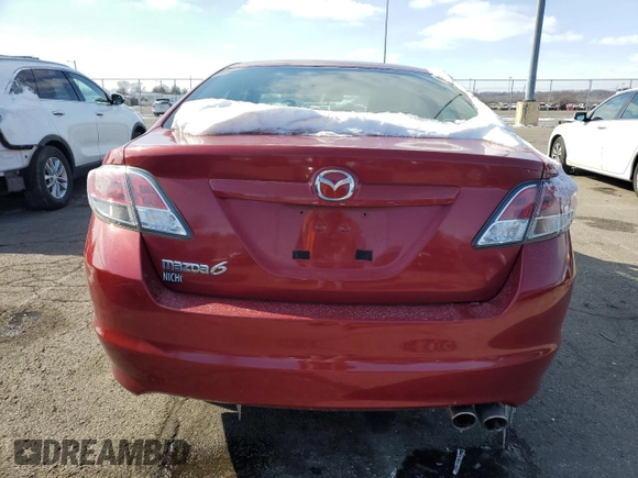 2009 Mazda 6 i Sport with VIN 1YVHP81A195M06688, listed as a Copart auction lot 45909765 with 122,000 mi miles and Salvage Title. Bid and sale history available at carsss.com. Image 6.