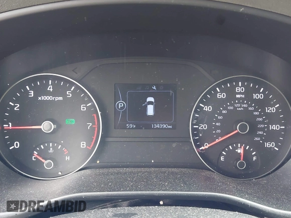 2018 Kia Sportage LX with VIN KNDPMCAC3J7380179, listed as a IAAI auction lot 41672067 with 134,390 mi miles. Bid and sale history available at carsss.com. Image 7.