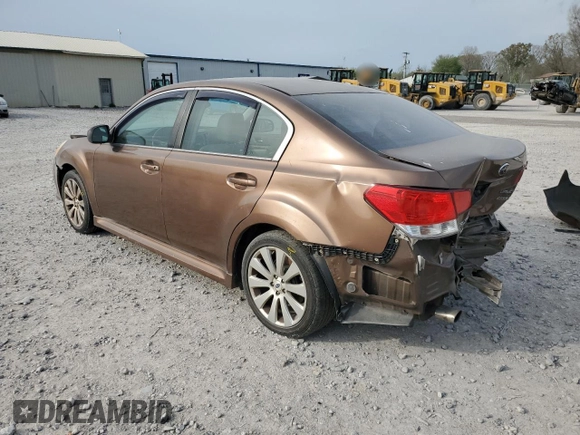 2012 Subaru Legacy 2.5i Premium with VIN 4S3BMBB67C3025684, listed as a Copart auction lot 51337685 with 247,240 mi miles and Salvage Title. Bid and sale history available at carsss.com. Image 2.