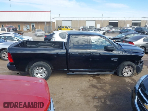 2019 Ram 1500 Classic Tradesman with VIN 1C6RR6FG1KS702041, listed as a IAAI auction lot 41669422 with 57,423 mi miles. Bid and sale history available at carsss.com. Image 14.