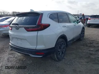2021 Honda CR-V EX with VIN 5J6RW1H50ML001675, listed as a IAAI auction lot 41727321 with 33,656 mi miles. Bid and sale history available at carsss.com. Image 4.