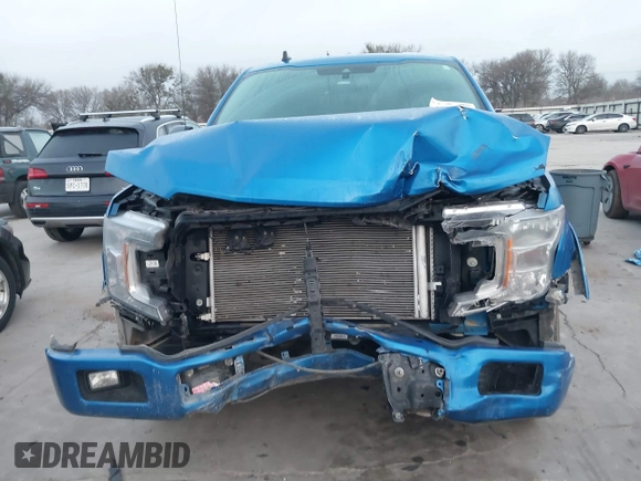 2019 Ford F-150 XL with VIN 1FTEW1C59KKC10914, listed as a IAAI auction lot 41503825 with 58,417 mi miles and . Bid and sale history available at DreamBid. Image 13.