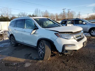 2020 Honda Pilot Touring 8-Passenger with VIN 5FNYF6H9XLB029731, listed as a Copart auction lot 45935965 with 80,691 mi miles and Salvage Title. Bid and sale history available at DreamBid. Image 4.